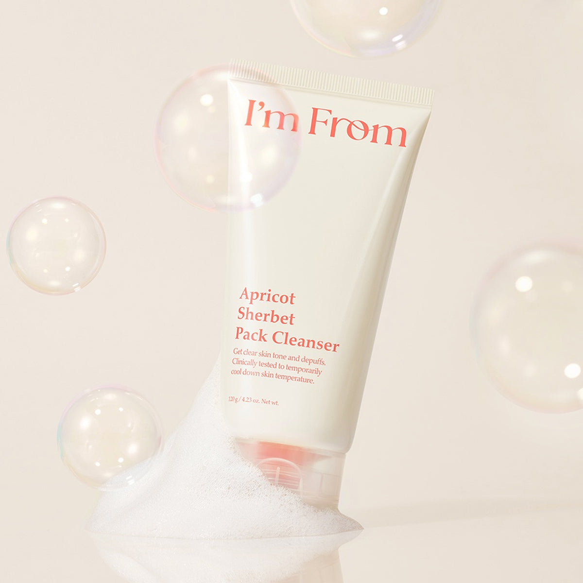 I&rsquo;m from Apricot Sherbet Pack Cleanser 120g