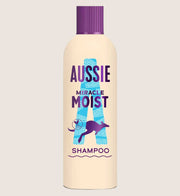 Aussie Miracle Moist Shampoo 300ml 300ml Natural Cleanse & Nourish