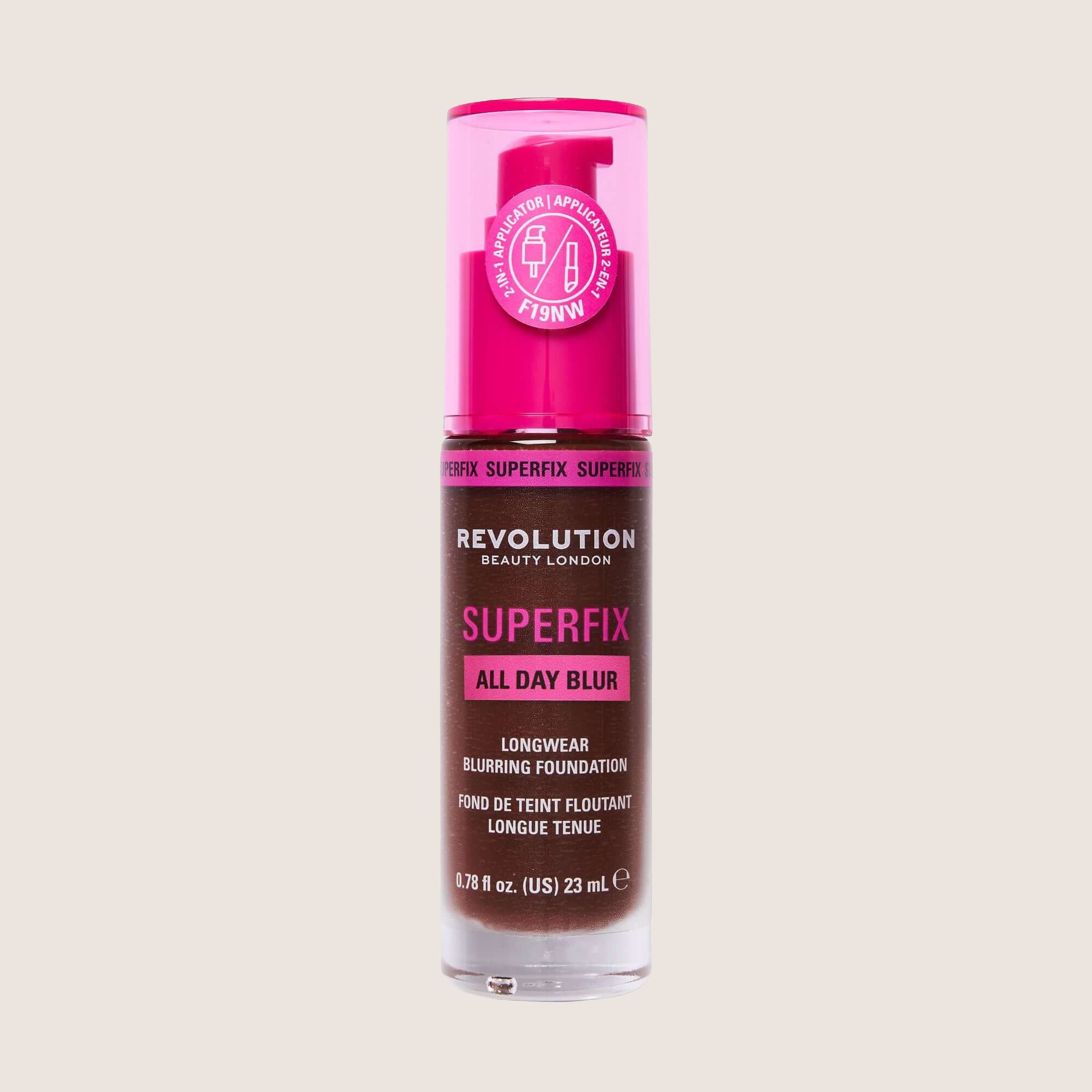 Revolution Superfix Blur Longwear Foundation Flawless Base