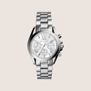 Michael Kors Women's Bradshaw Chronograph Silver Dial Watch MK6174