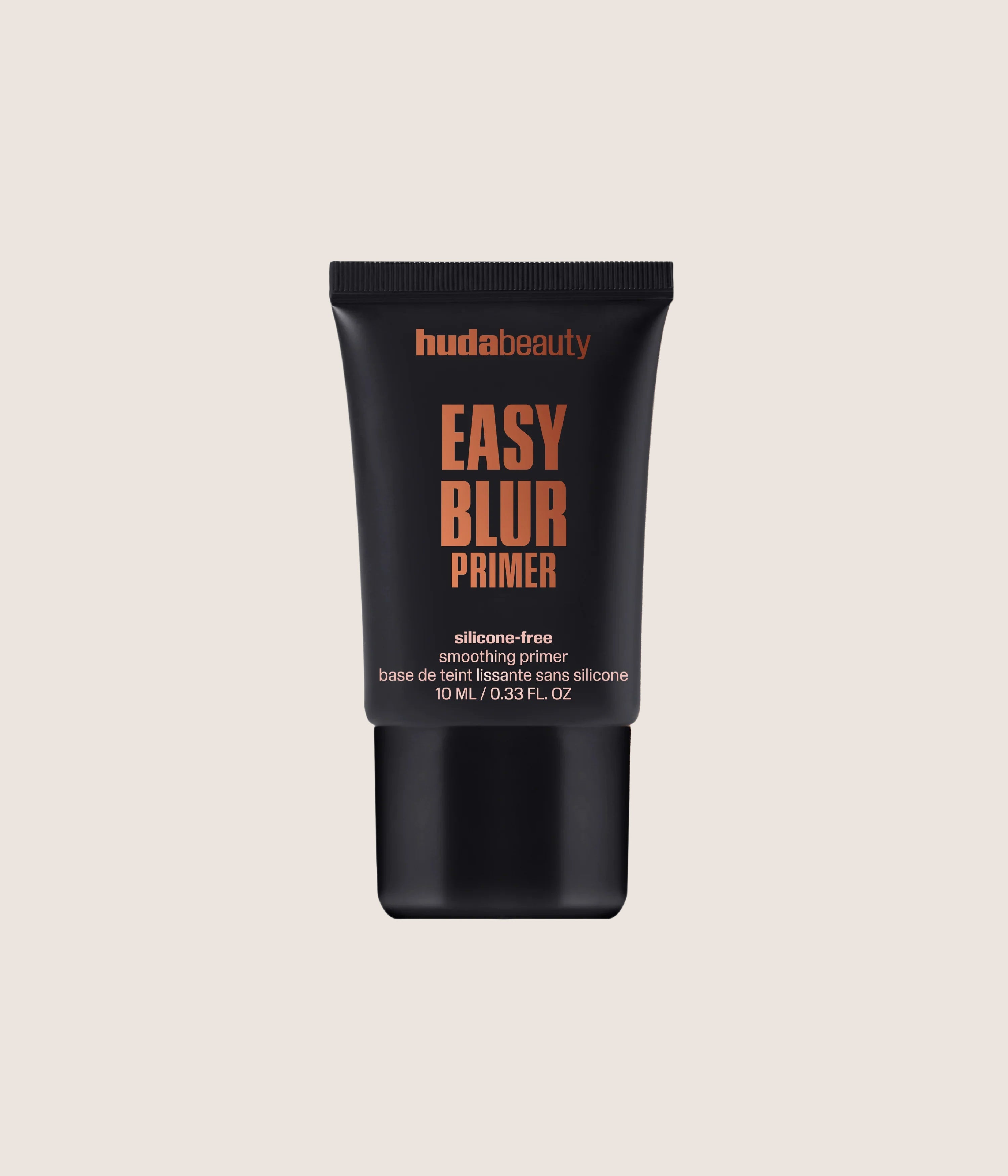 Huda Beauty Mini Easy Blur Silicone-Free Smoothing Primer Bronze Fudge Tinted Soft-Focus Travel-Size Finish