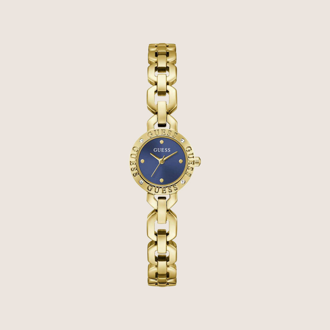 Guess Women's Siren Watch Crystal-Set Blue Dial GW1019L2