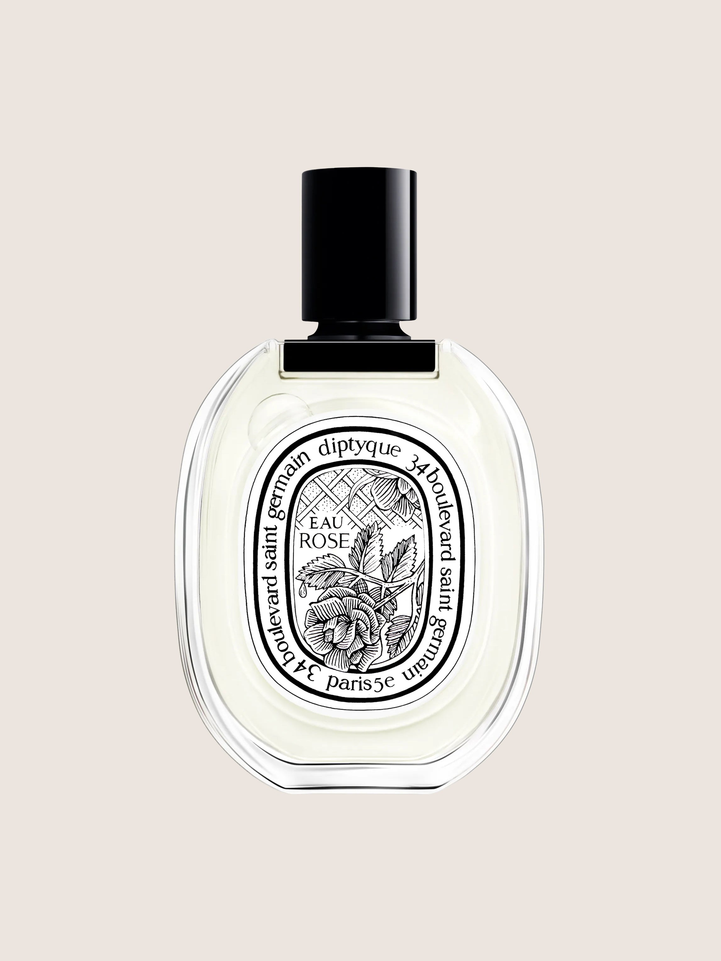 Diptyque Unisex Eau Rose Eau de Toilette | Damascena & Centifolia Rose with Litchi & Ambroxan