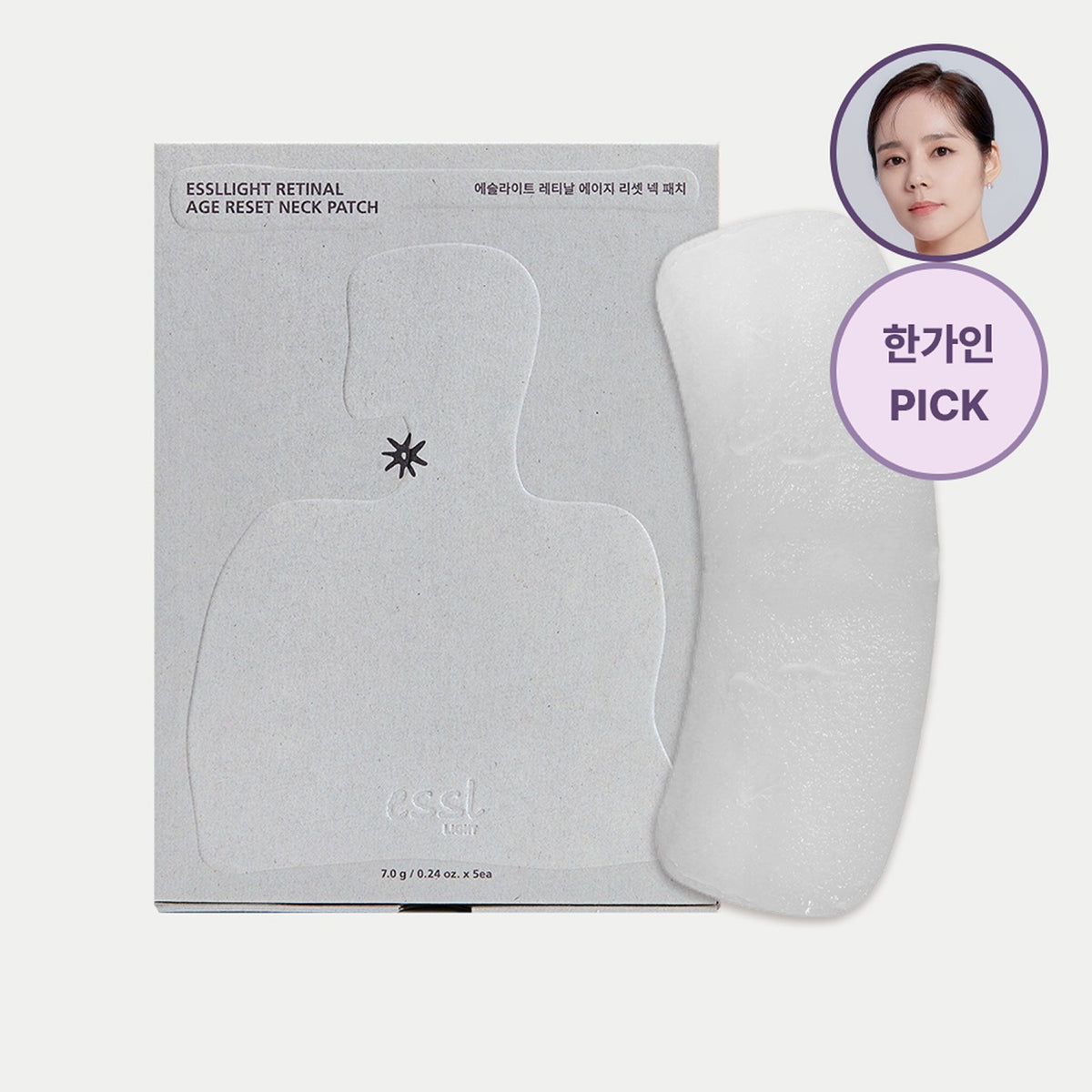 essl LIGHT Retinal Age Reset Neck Patch 7g*3P