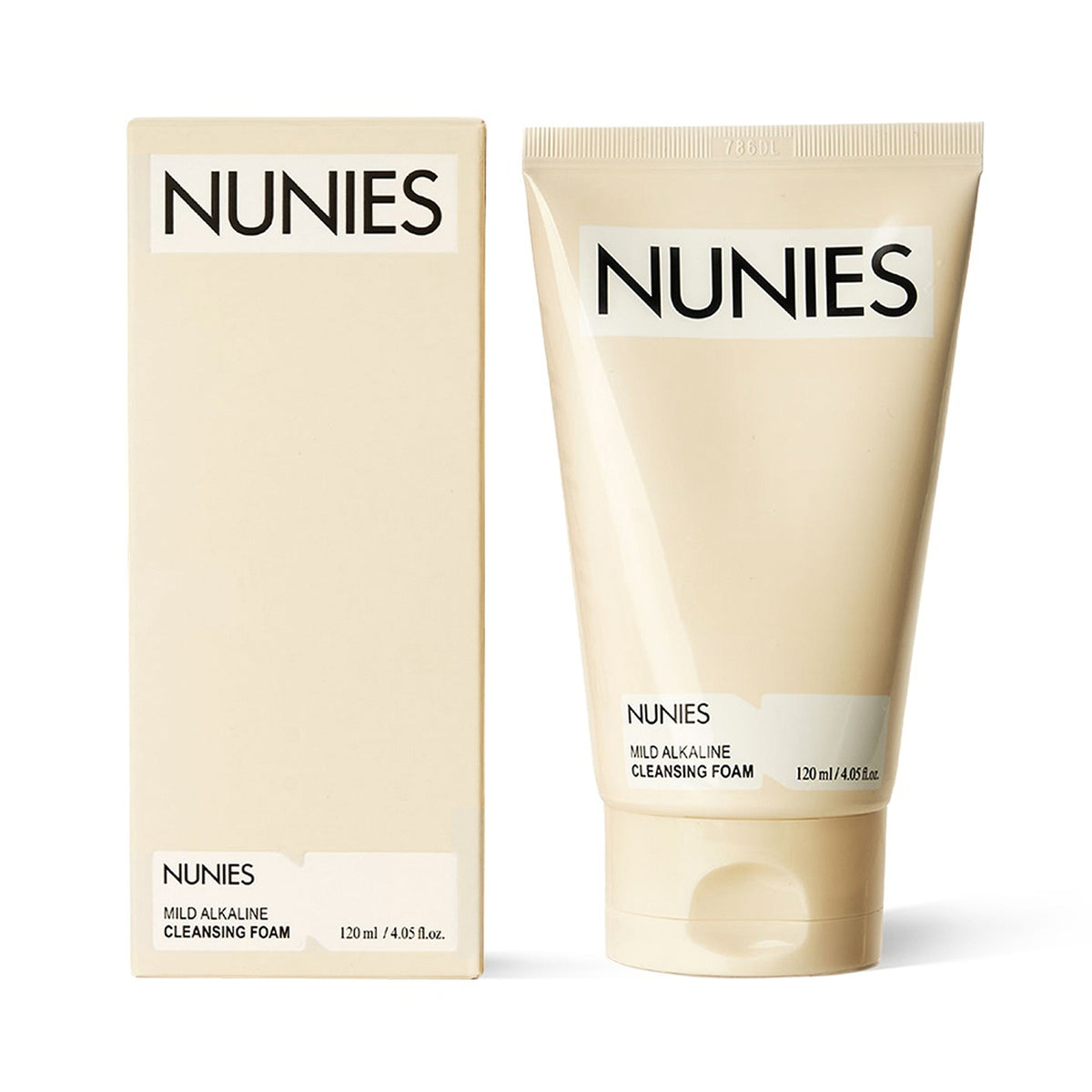 NUNIES Mild Alkaline Cleansing Foam Hyaluron Whip 120ml
