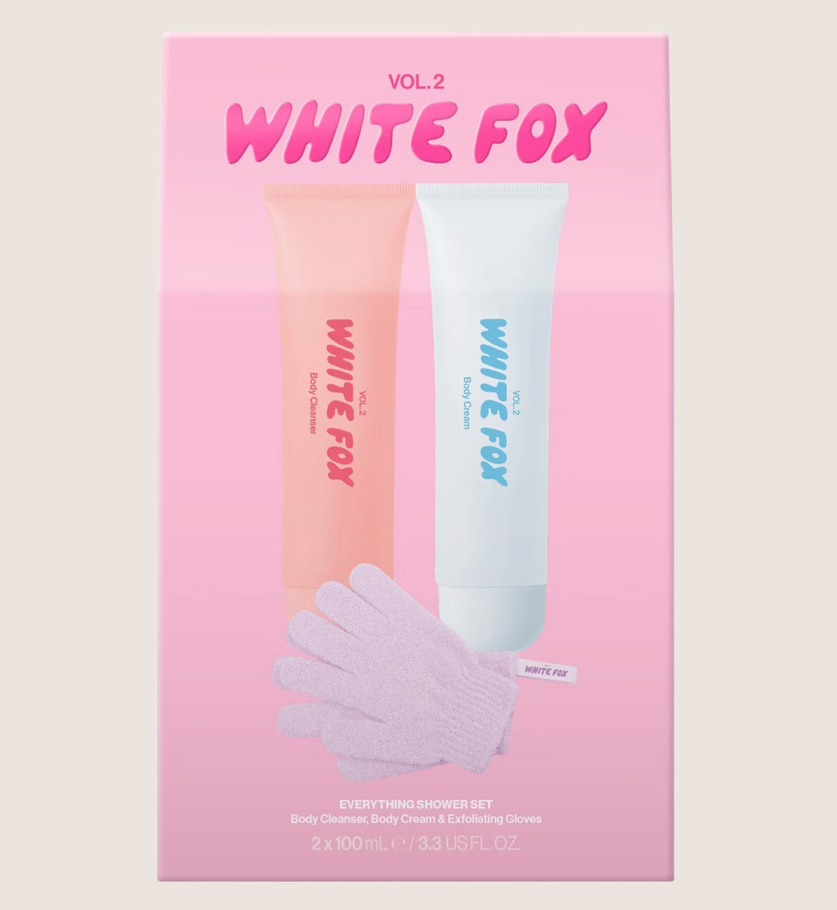White Fox Everything Shower Bath & Body Gift Set For Her