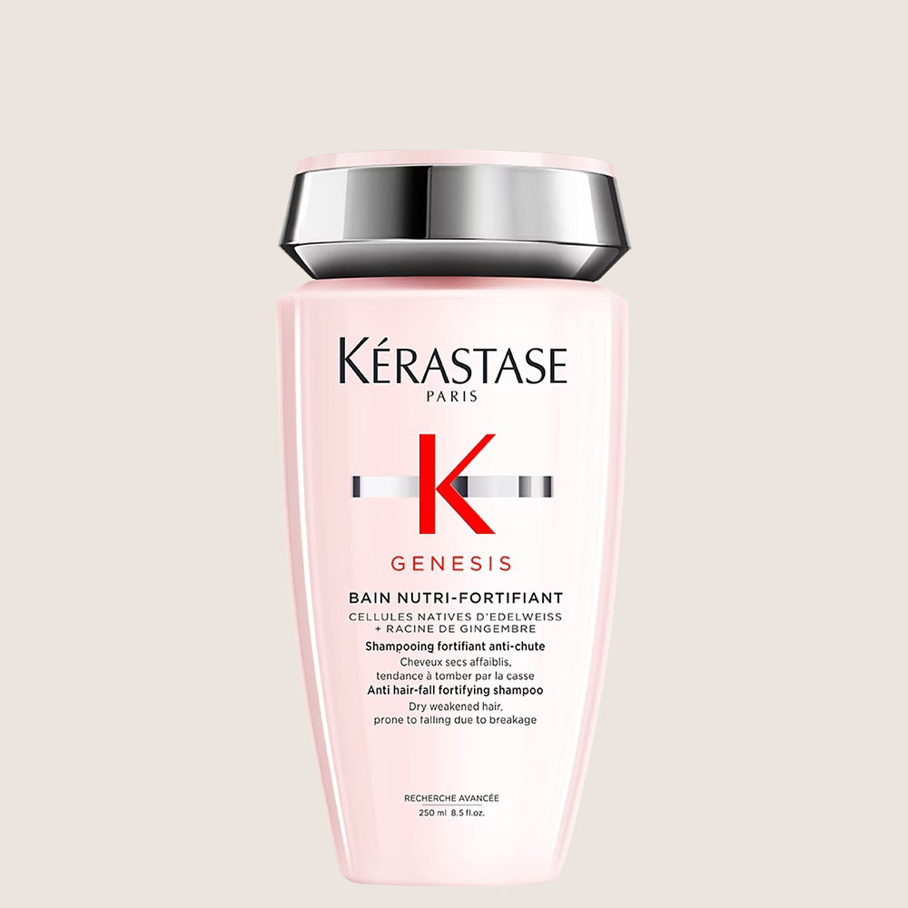 Kérastase Genesis, Nourishing & Fortifying Shampoo, For Weakened hair, With Ginger Root, Bain Nutri-Fortifiant, Fortifying Treatment 250ml