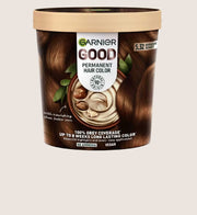 Garnier GOOD Permanent Hair Dye (Shade: 5.32 Burnished Sunset) for vibrant, long-lasting colour