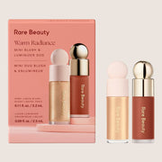 Rare Beauty Warm Radiance Mini Blush & Luminizer Duo  + This set contains 3.2 ml