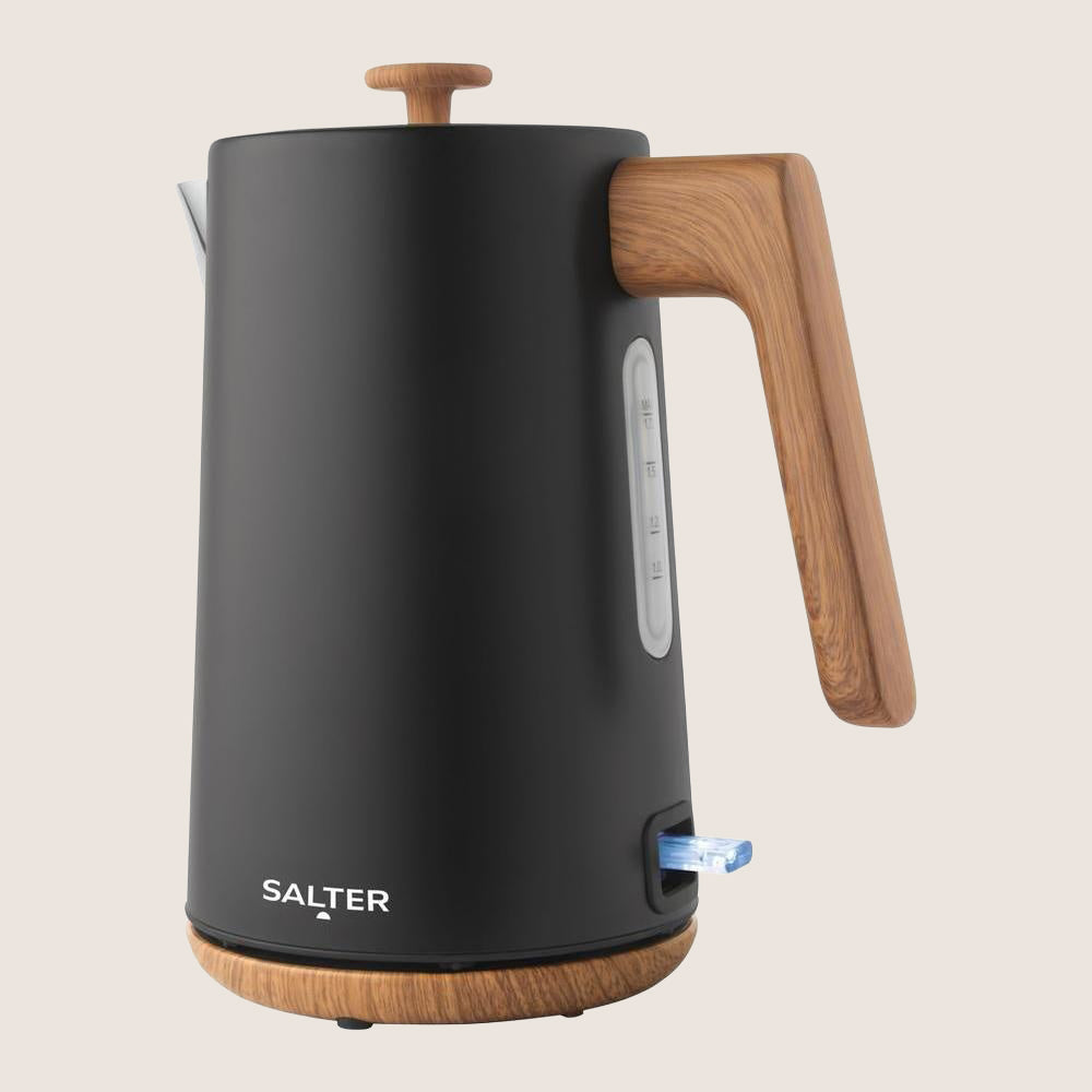 SALTER Toronto EK5822 Jug Kettle with Matt Finish 1.7L - Black