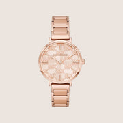Michael Kors Women's Addyson Rose Gold Dial Watch MK4713