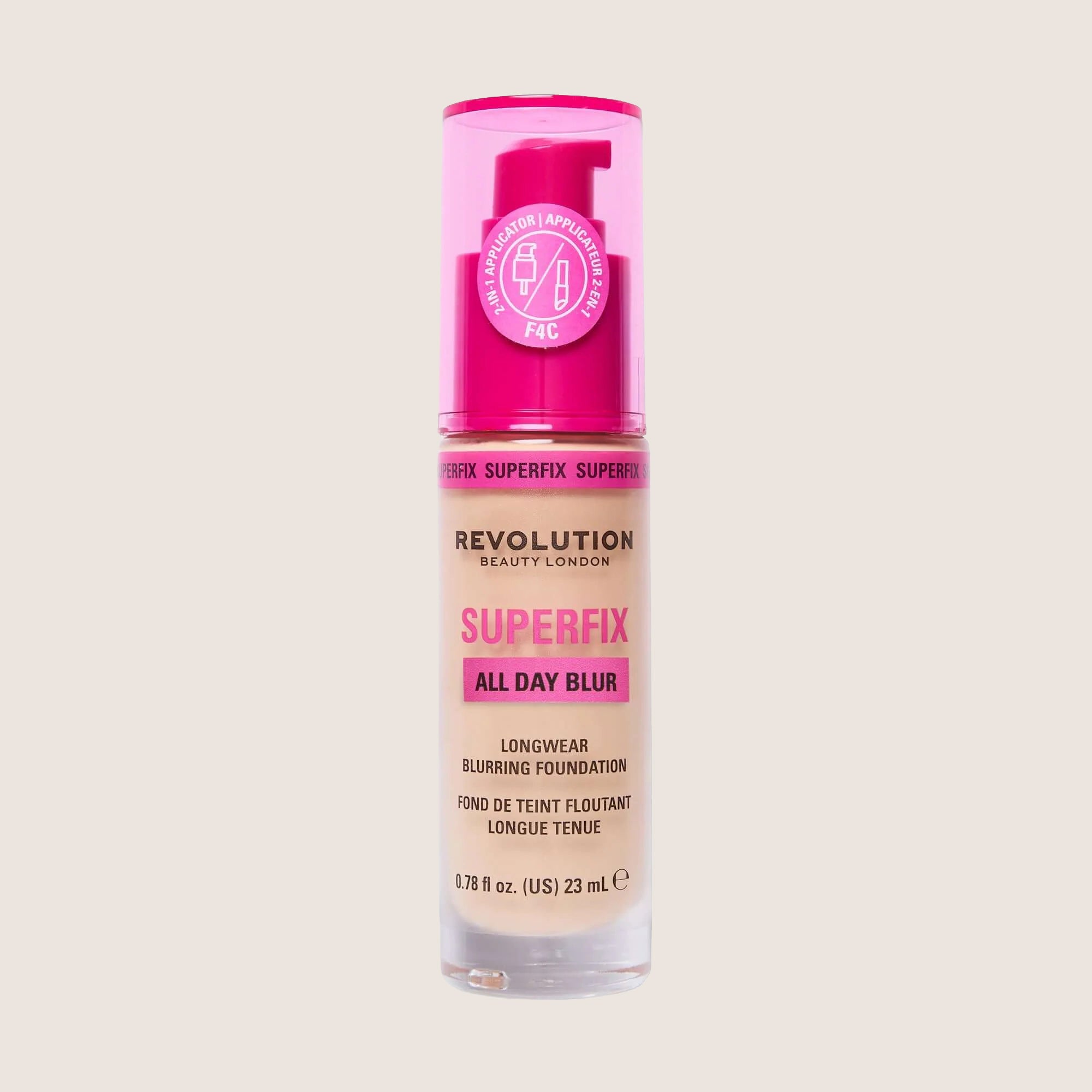 Revolution Superfix Blur Longwear Foundation Flawless Base