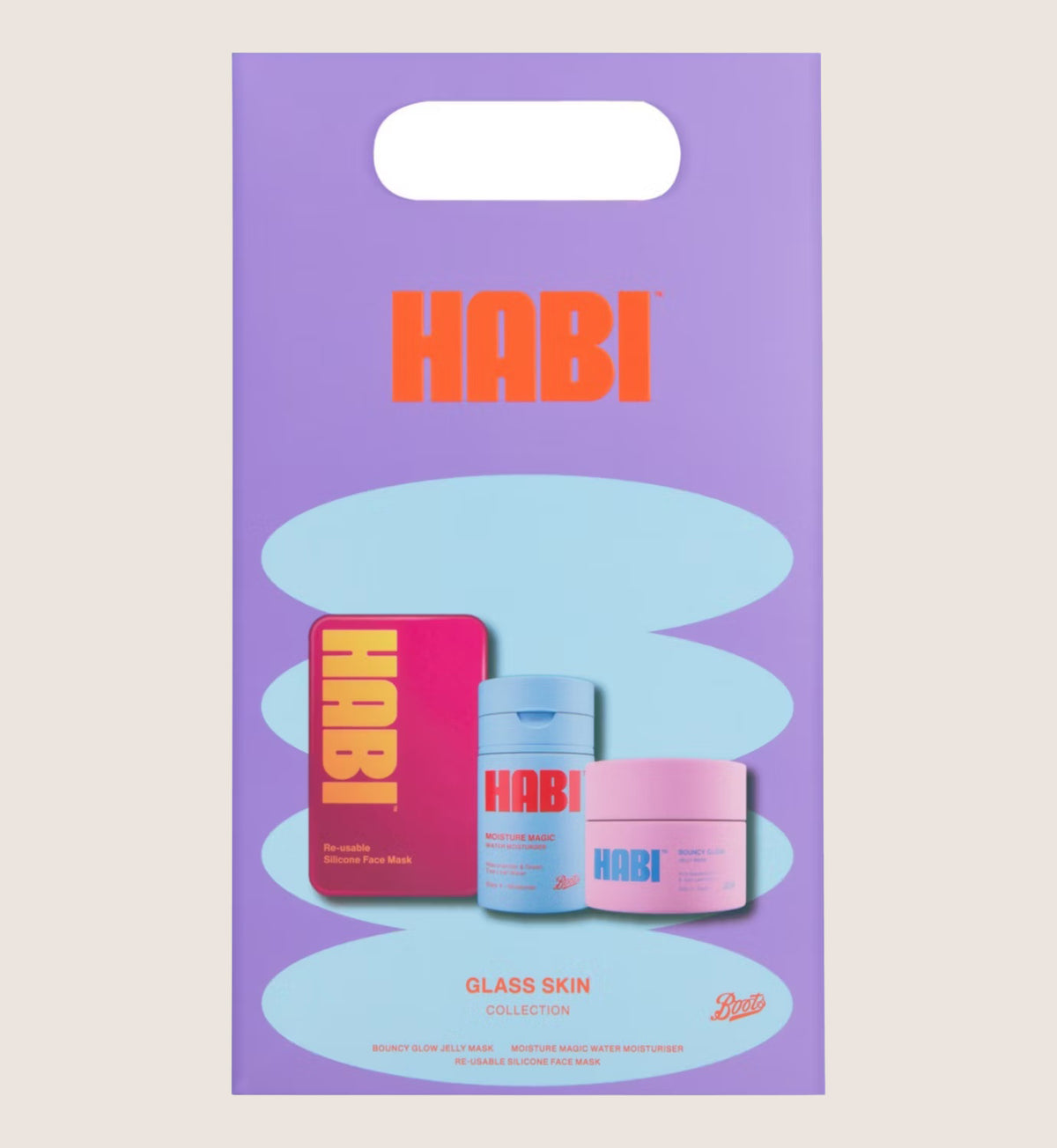 HABI Glass Skin Collection Skincare Gift Set For Her