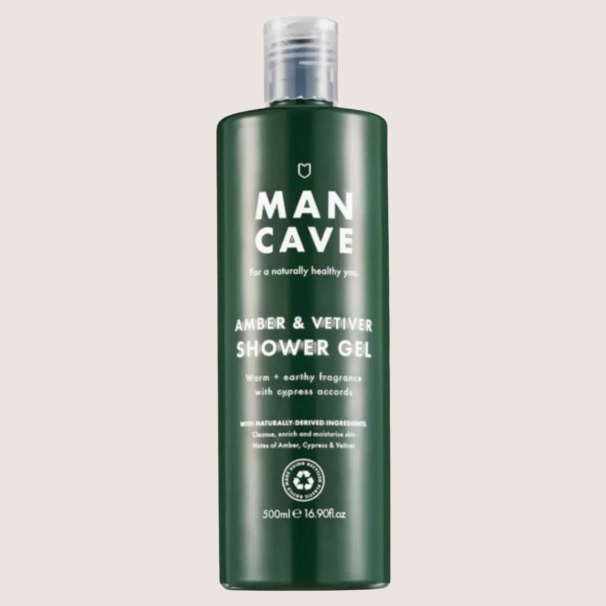 ManCave Amber & Vetiver Shower Gel Amber, Cypress & Vetiver 500ml