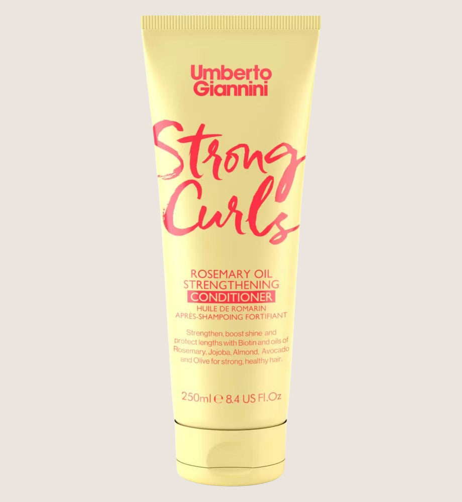 Umberto Giannini Strong Curls Rosemary Oil Conditioner Curl Enhancing 250ml
