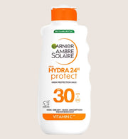Garnier Ambre Solaire Hydra 24H Protect SPF30 Sun Cream Lotion 175ml
