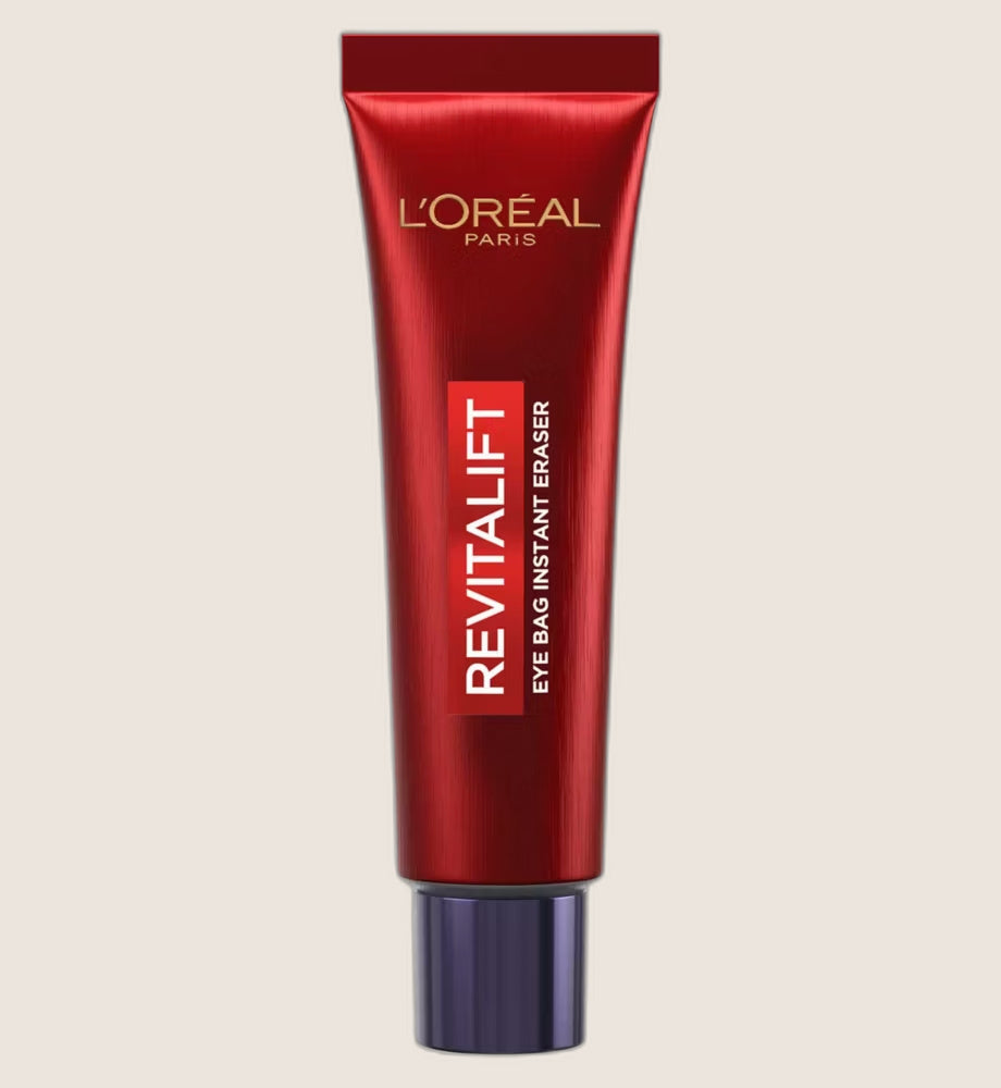 L'Oréal Paris Revitalift Laser Instant Eye Bag Eraser, Instant tightening & smoothing effect to reduce under-eye bags 15ml