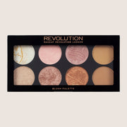 Revolution Ultra Blush Palette Golden Sugar Pigmented Flush