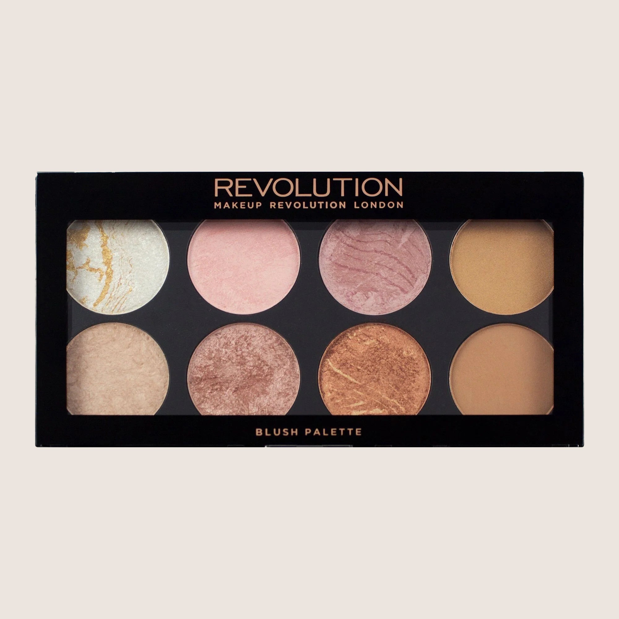Revolution Ultra Blush Palette Golden Sugar Pigmented Flush