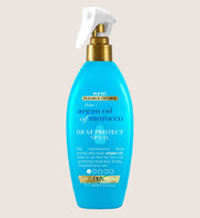 OGX Shine+ Argan Oil of Morocco Heat Protect Styling Spray All Hair Types 177ml