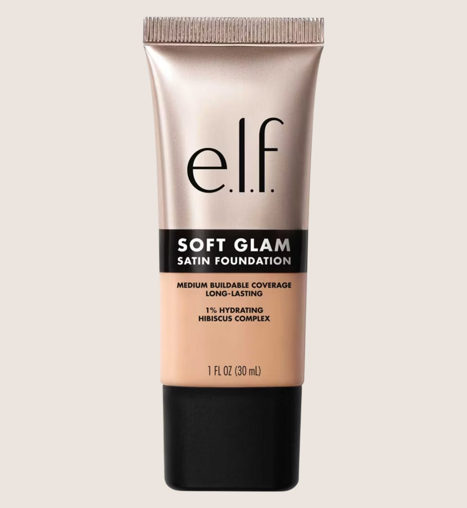 e.l.f. Soft Glam Satin Foundation Buildable Coverage