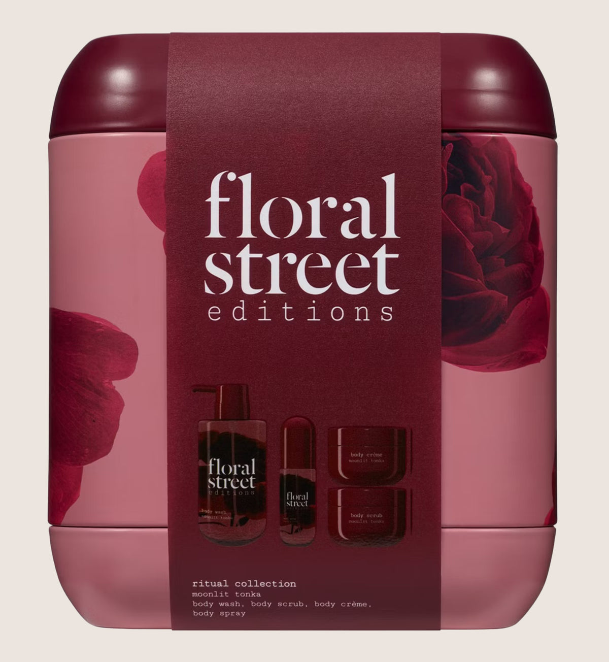 Floral Street Moonlit Tonka Ritual Collection Bath & Body Gift Set For Her