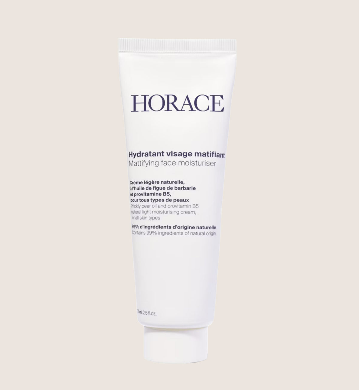 Horace Mattifying Face Moisturiser for All Skin Types 75ml