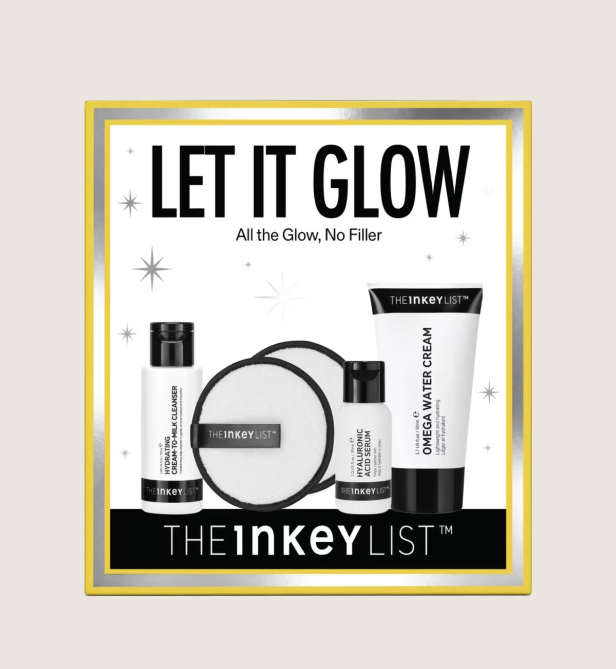 The INKEY List Let It Glow Skincare Gift Set For Her