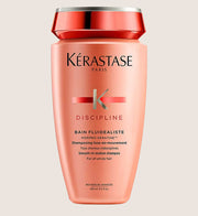 Kérastase Discipline Smoothing & Anti-Frizz Shampoo, For Fine to Normal Unruly Hair, With Morpho-Keratine Cleansing Formula 250ml