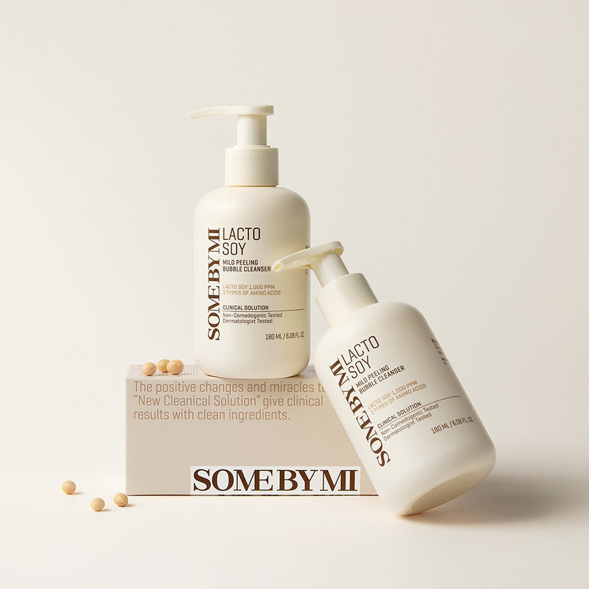 SOME BY MI Lacto Soy Mild Peeling Bubble Cleaser 180ml