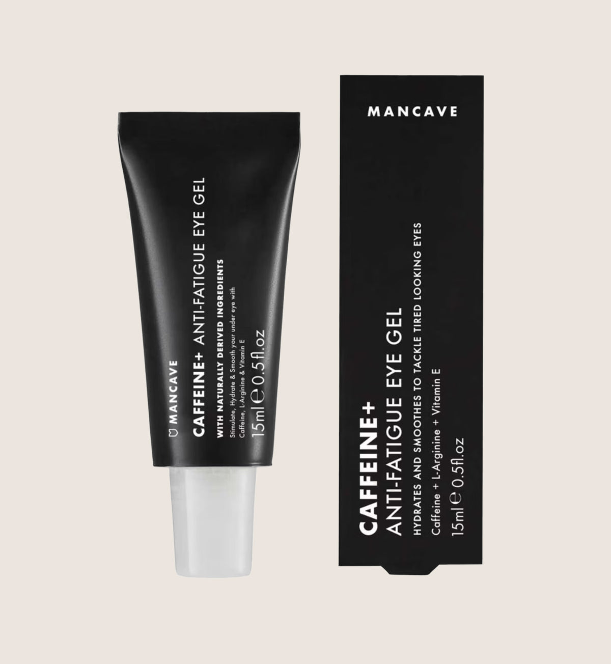 ManCave Caffeine + Anti-Fatigue Eye Gel for Dark Circles & Puffiness 15ml