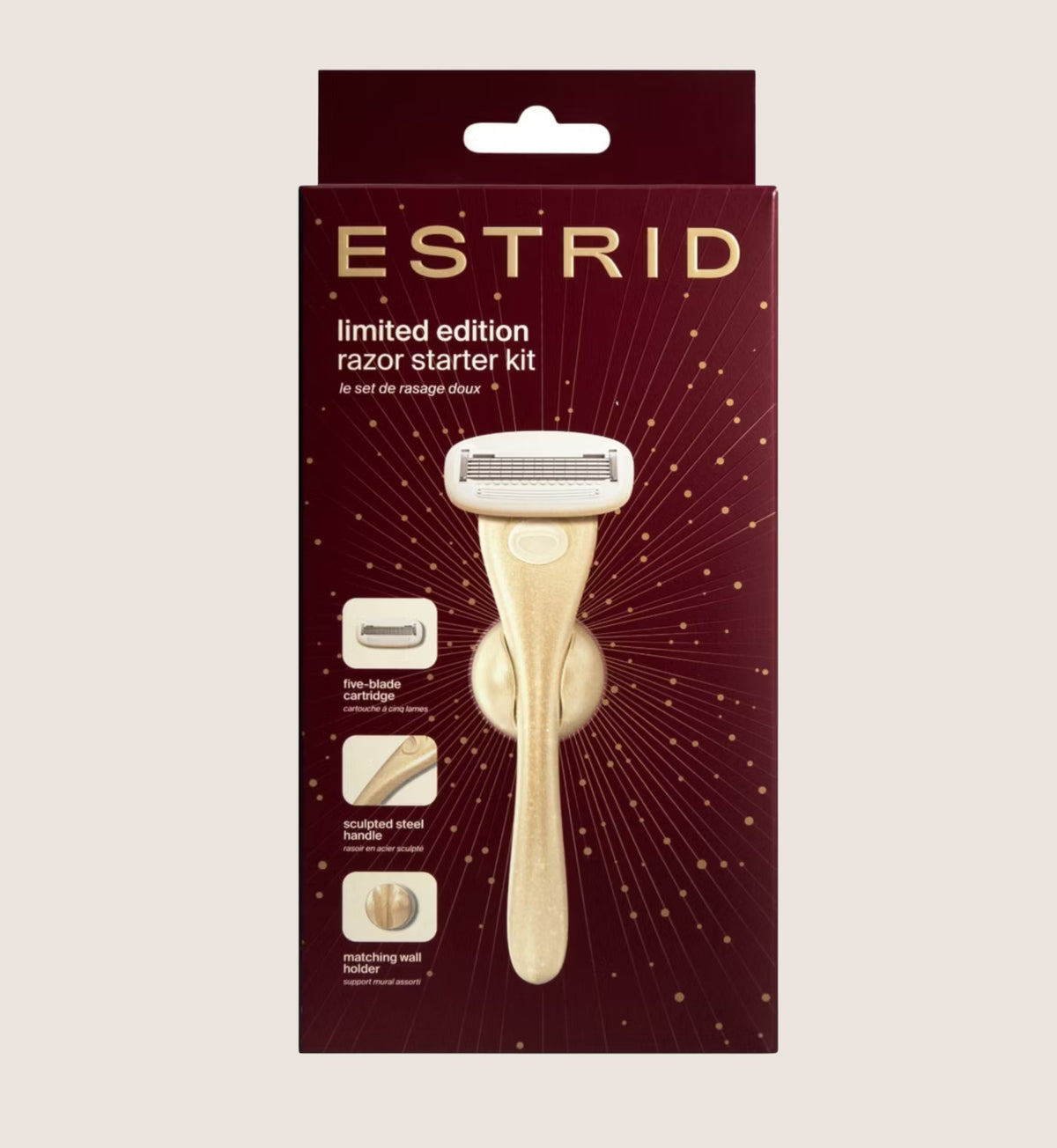 Estrid The Razor Starter Kit Stella Bath & Body Gift Set For Her