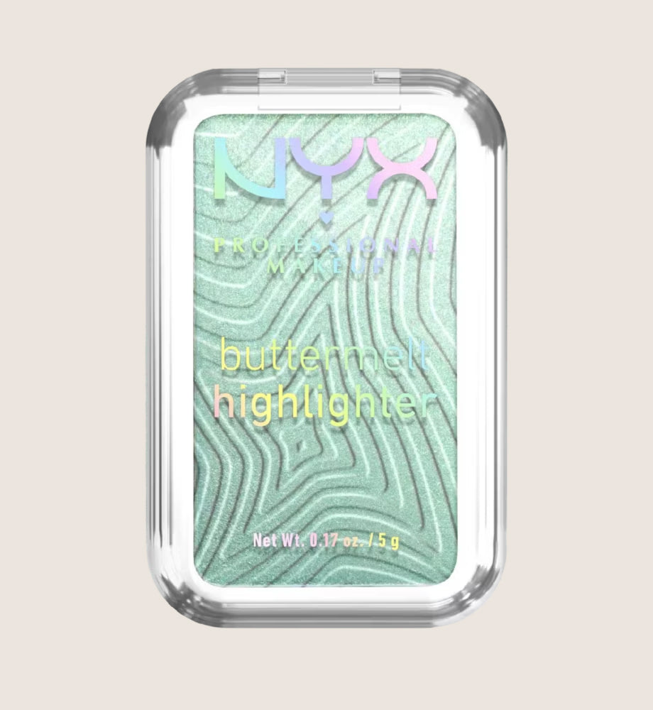 NYX Professional Makeup Buttermelt Highlighter, Powder Highlighter Vegan Formula