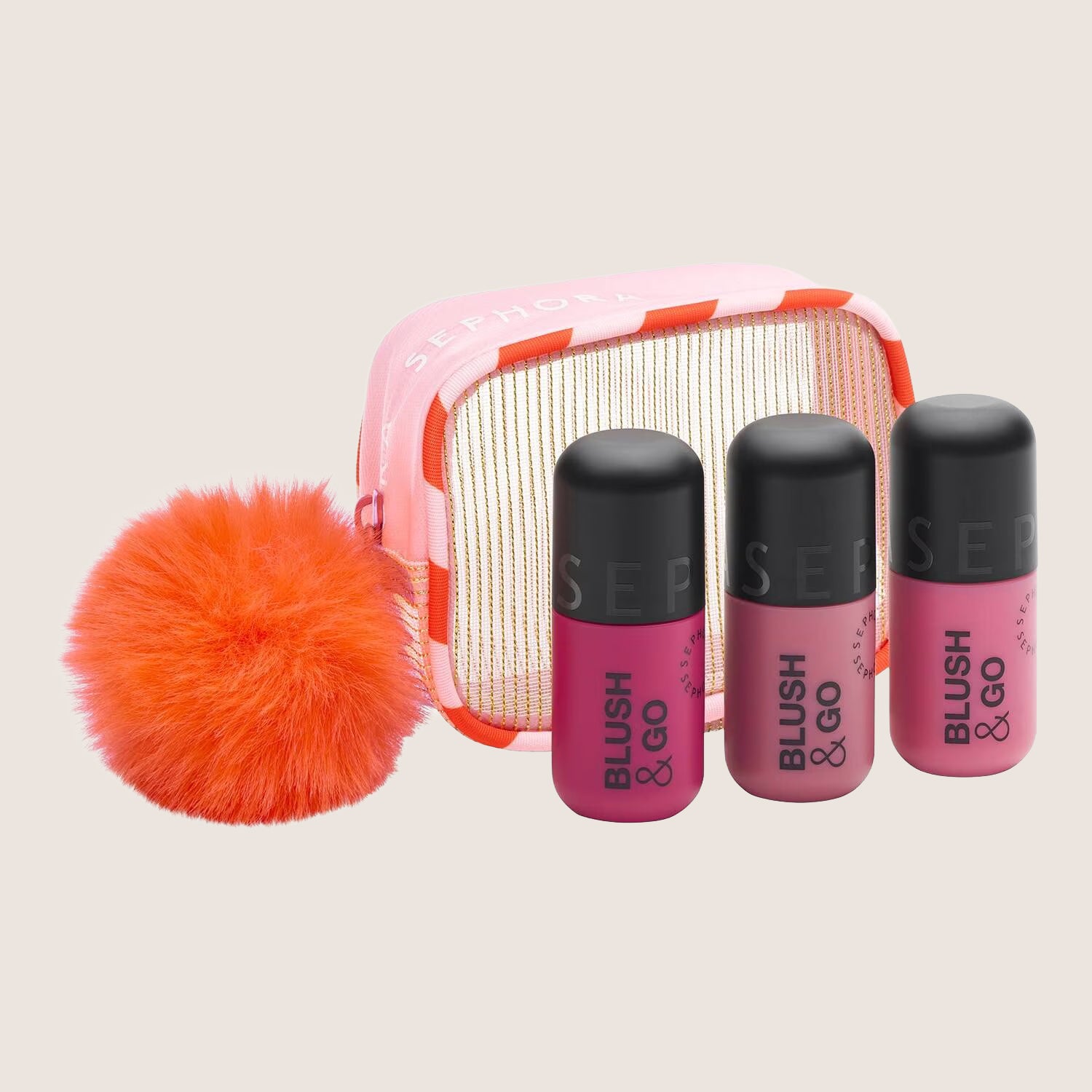 Sephora Collection Blush & Go Trio Three-Piece Liquid Blush Set