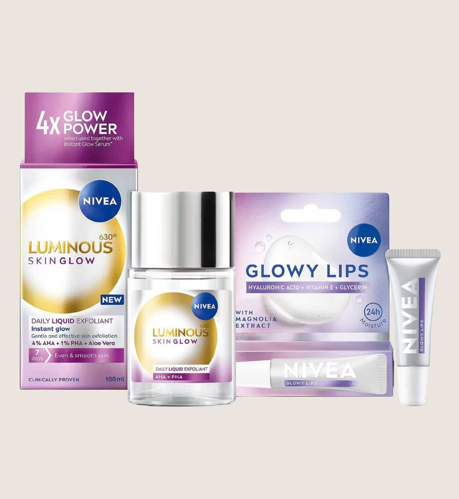 NIVEA Luminous Exfoliator & Lips Clear