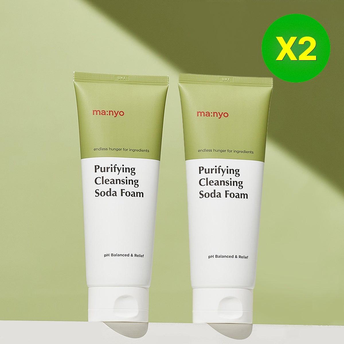 manyo Purifying Cleansing Soda Foam 150mL Double Pack