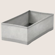 IKEA KOSINGEN Drawer Organiser Box Recycled Polyester 20x38x12 cm – Light Grey