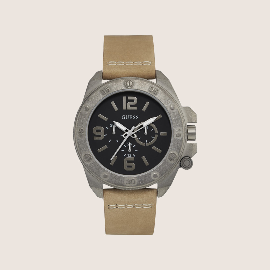 Guess Mens Watch Black Dial W0659G4