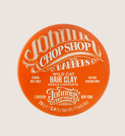 Johnny's Chop Shop Wild Cat Hair Clay Strong Hold Matte Finish 70g