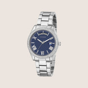 Guess Women's Luna Watch Crystals-Set Blue Dial GW0307L1