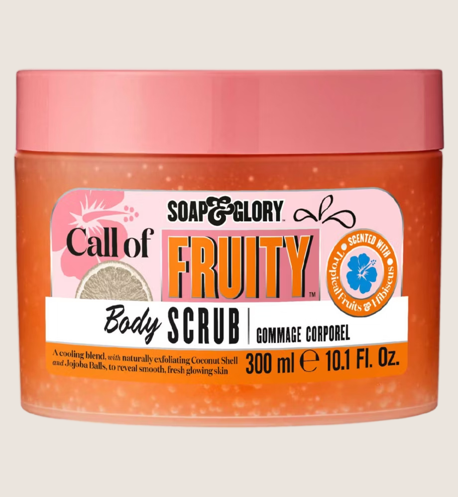 Soap & Glory Call Of Fruity Body Scrub Gentle Cleanse 300ml