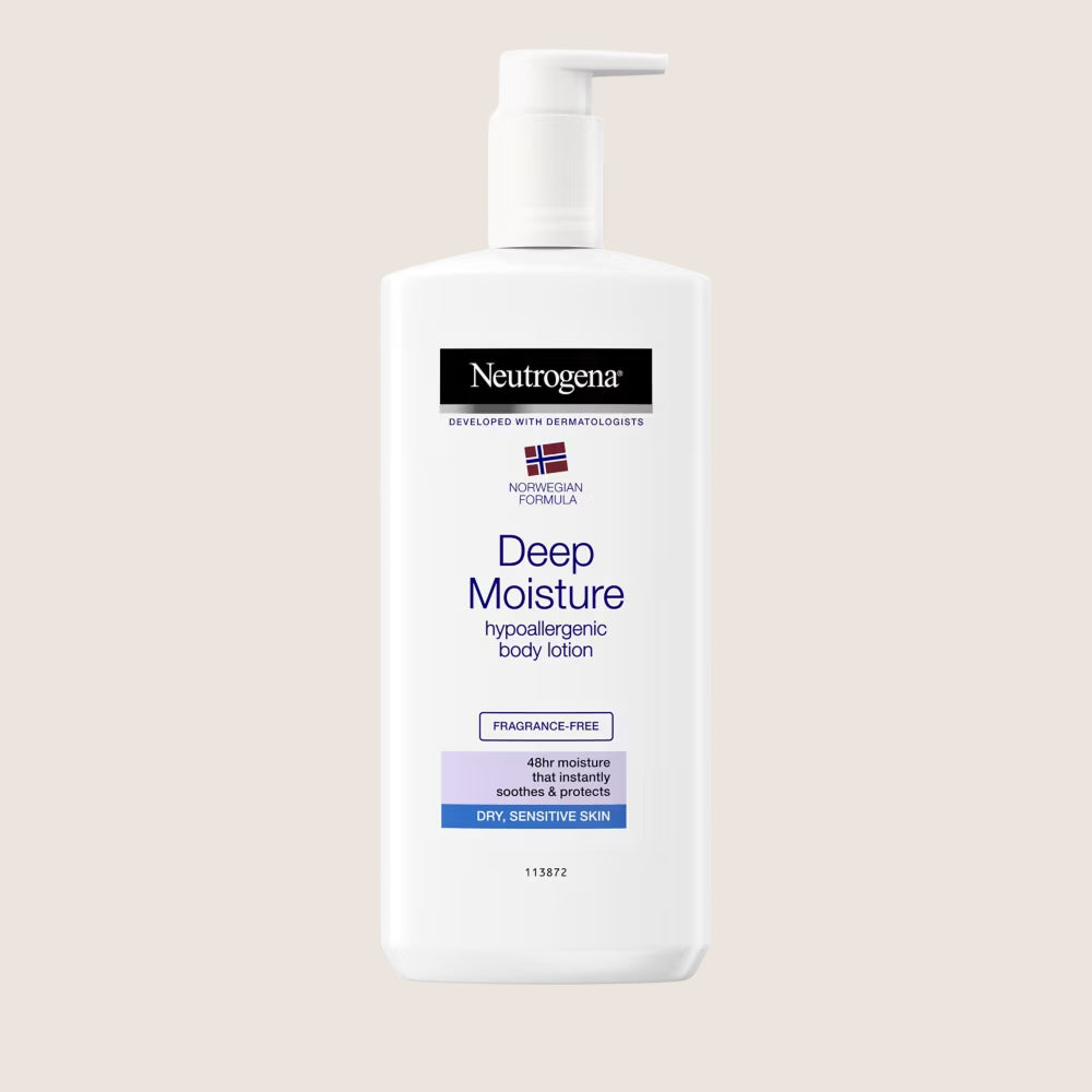Neutrogena Norwegian Formula Deep Moisture Hypoallergenic Body Lotion 48-Hour Moisture 400ml