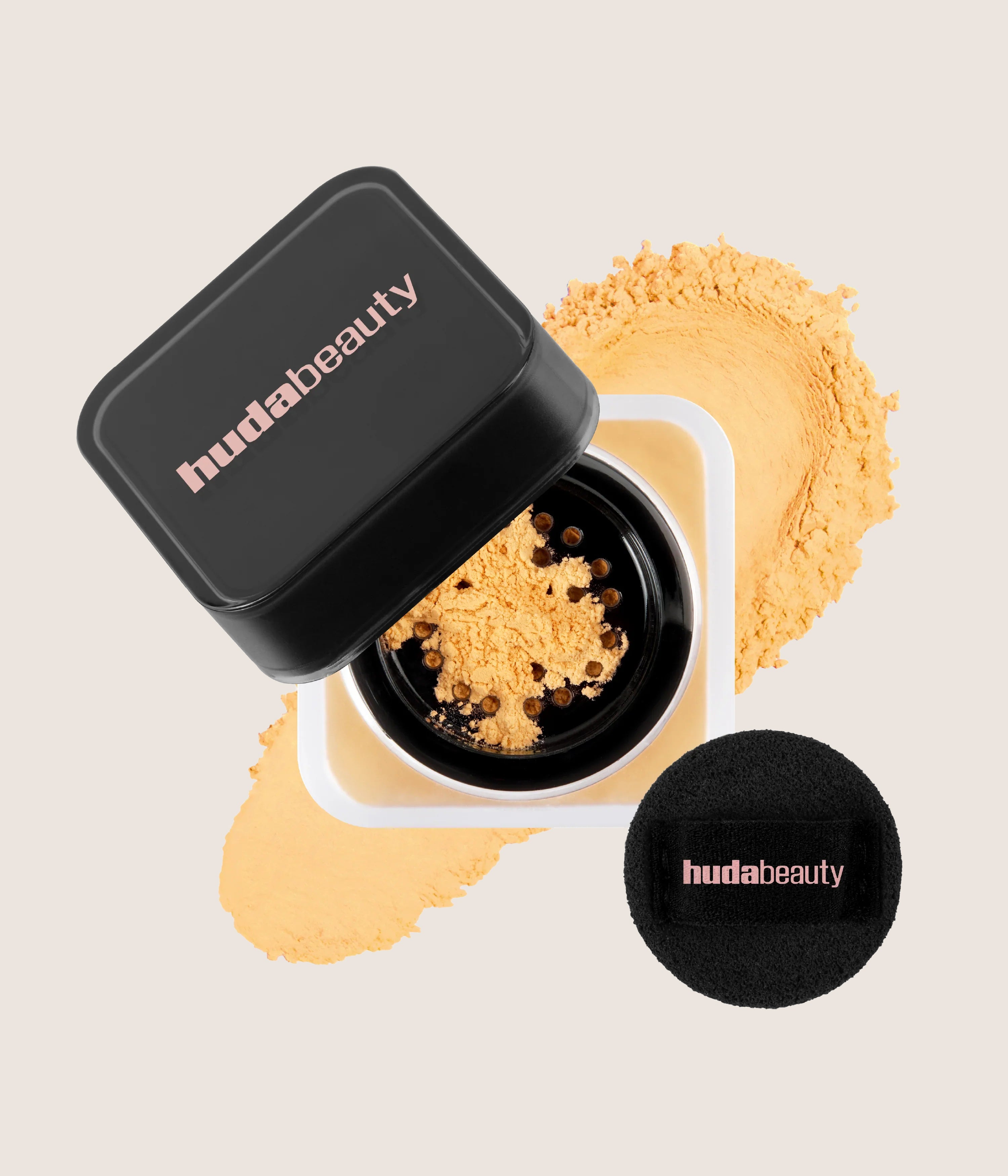 Huda Beauty Mini Easy Bake Loose Baking & Setting Powder 16-Hour Travel-Size Airbrushed Finish 6g