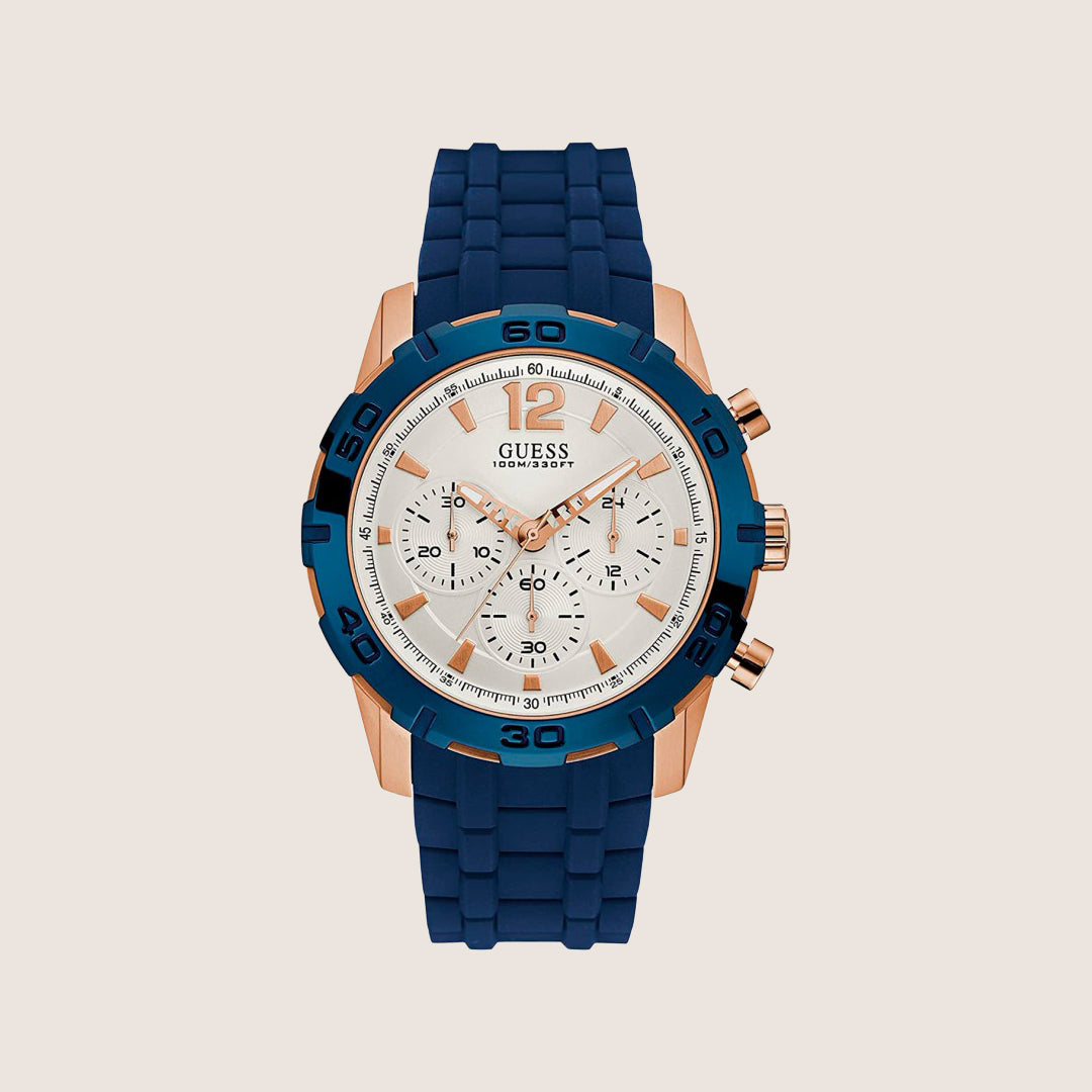 Guess Mens Watch White Dial W0864G5