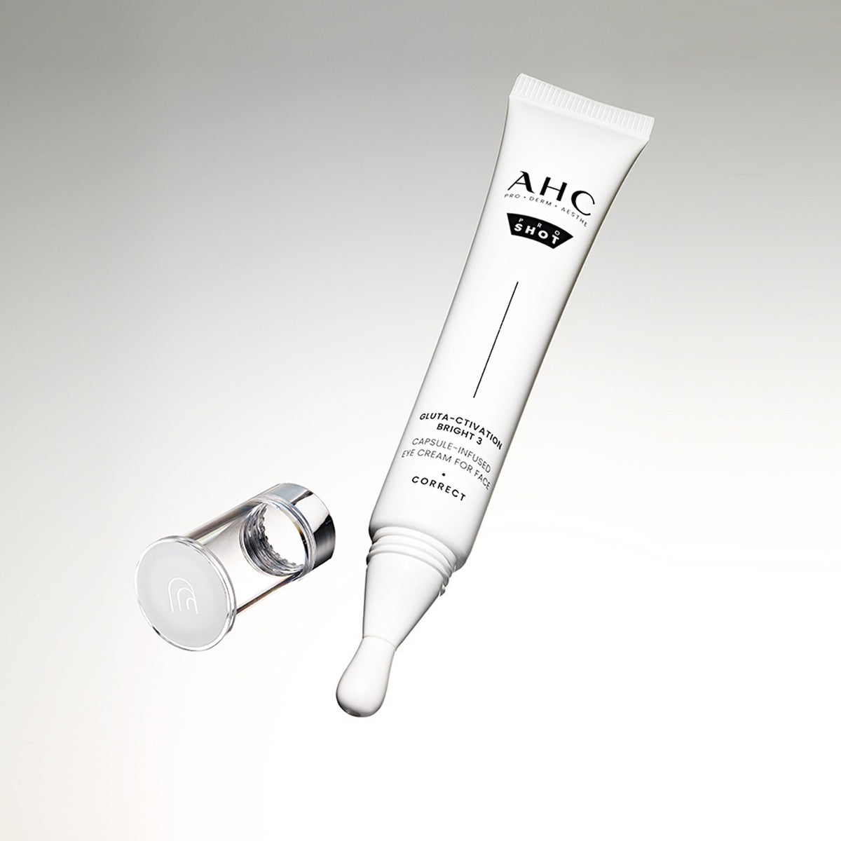 AHC Pro Shot GlutA-ctivation Bright 3 Capsule-Infused Eye Cream For Face 30ml Special Set (+Serum 10ml)