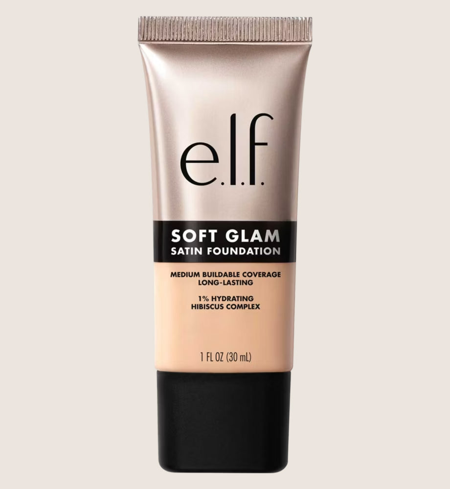e.l.f. Soft Glam Satin Foundation Buildable Coverage