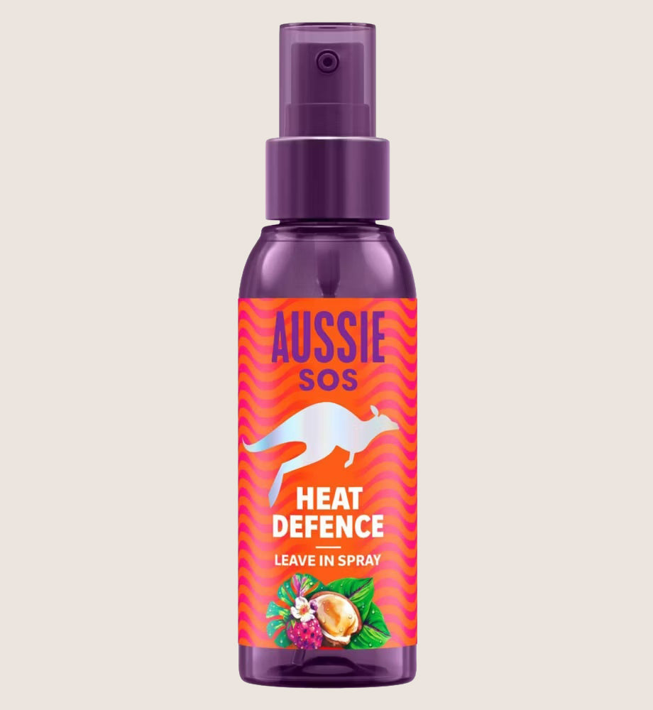 Aussie SOS Instant Heat Saviour Hair Spray, 100ml 100ml Finishing Shine & Protection