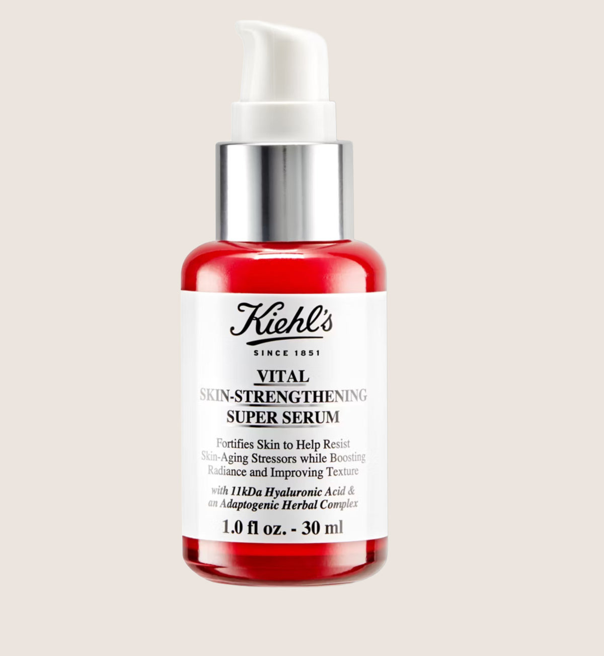 Kiehl's Vital Skin-Strengthening Super Serum with Hyaluronic Acid & Adaptogens 30ml