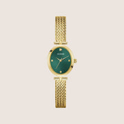 Guess Women's Ruby Watch Crystal-Set Green Dial GW0935L2