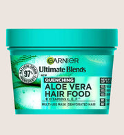 Garnier Ultimate Blends Hair Food Aloe Vera 3-in-1 Normal Hair Mask Treatment 400ml